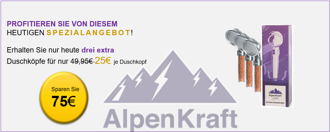 Alpenkraft Angebot Upsell