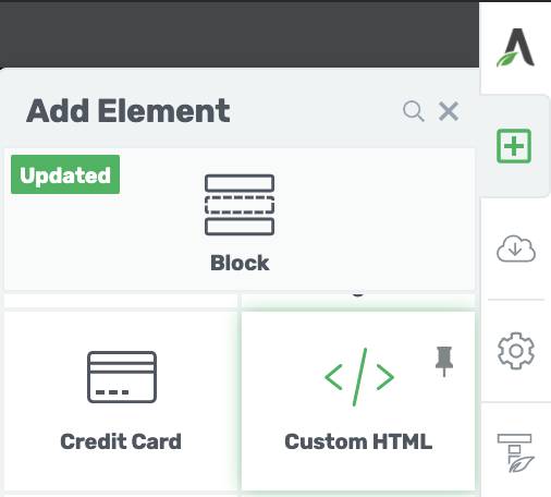 Thrive Themebuilder HTML Element